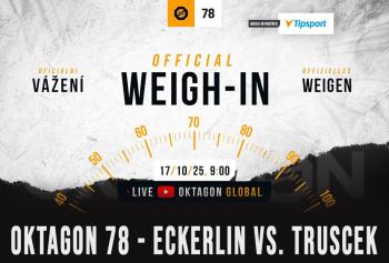 Oktagon 78 - Eckerlin vs. Truscek - La pesée : résultats | Cologne