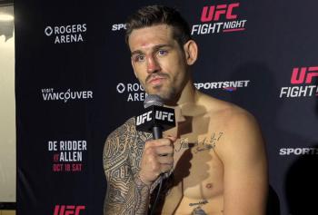 Brendan Allen détaille comment il a épuisé Reinier de Ridder au 2e round | UFC Vancouver