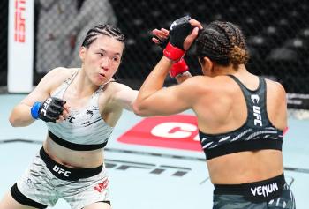Mizuki Inoue met fin à la série de quatre victoires consécutives de Jaqueline Amorim | UFC 321