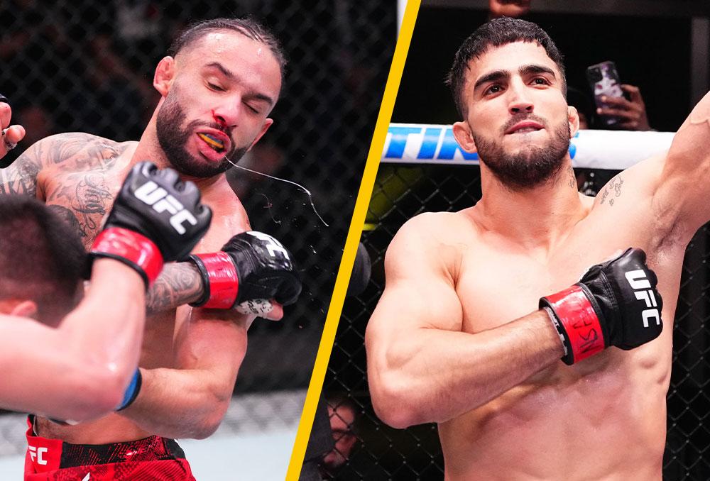 Après sa défaite, Isaac Dulgarian vise un retour en force contre l'invaincu Yadier DelValle | UFC Vegas 110