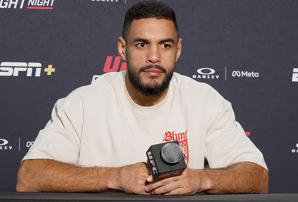 Gabriel Bonfim aborde son premier main event avec “beaucoup de bonheur” | UFC Vegas 111