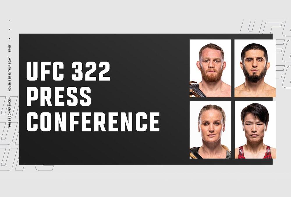 UFC 322 - Conférence de presse d'avant combat | New York