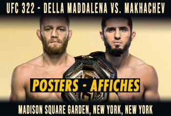 UFC 322 - Les posters et les affiches | New York