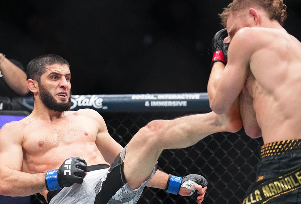 Islam Makhachev détrône Jack Della Maddalena et s'offre une 2e ceinture | UFC 322