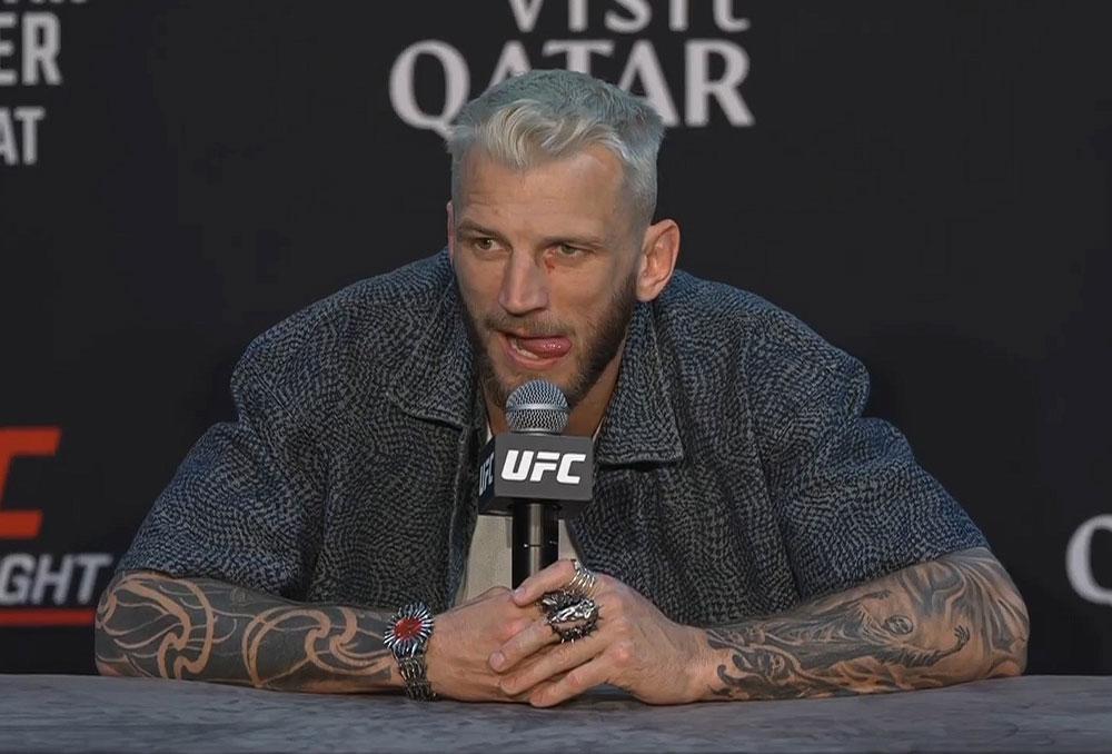 Dan Hooker simplifie sa stratégie et promet de punir les tentatives de lutte d'Arman Tsarukyan | UFC Qatar