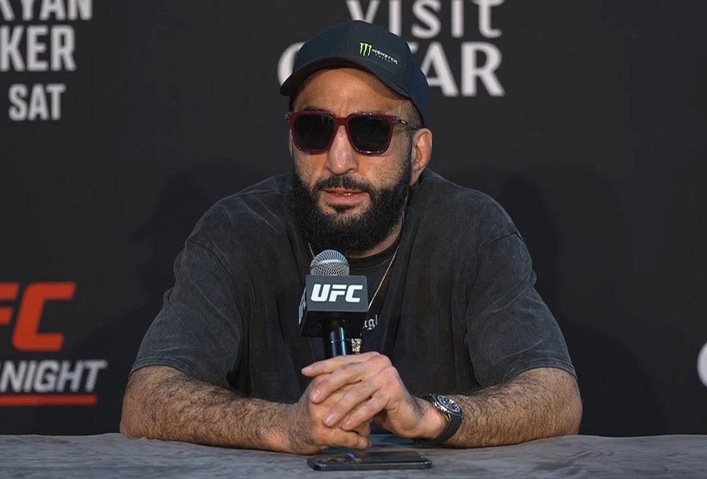 Belal Muhammad qualifie Kamaru Usman de lâche et l'accuse d'avoir fui le combat | UFC Qatar