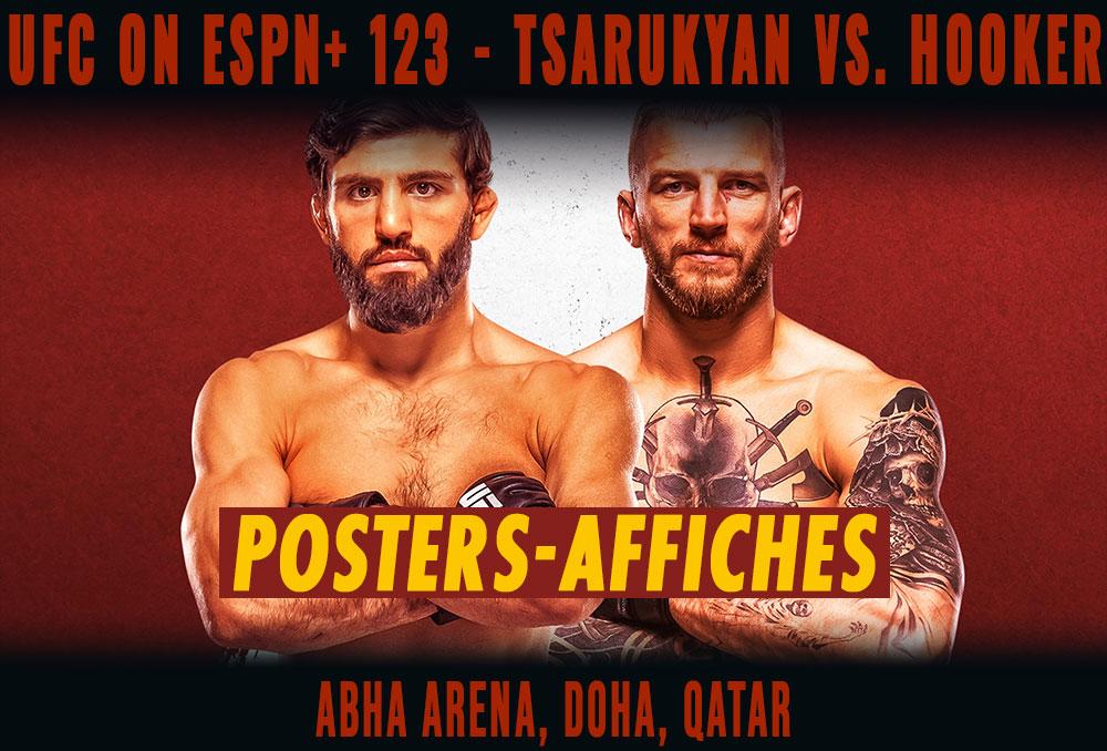 UFC on ESPN+ 123 - Les posters et les affiches | Doha