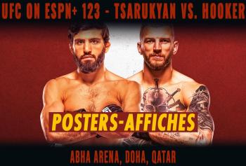 UFC on ESPN+ 123 - Les posters et les affiches | Doha