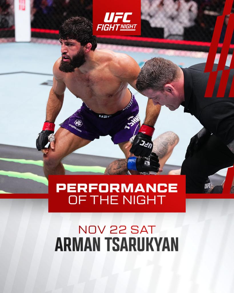 UFC on ESPN+ 123 - Bonus de la soirée | Doha