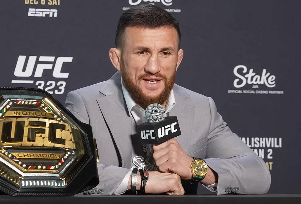 Merab Dvalishvili vise le record de victoires consécutives d’Anderson Silva et Islam Makhachev | UFC 323