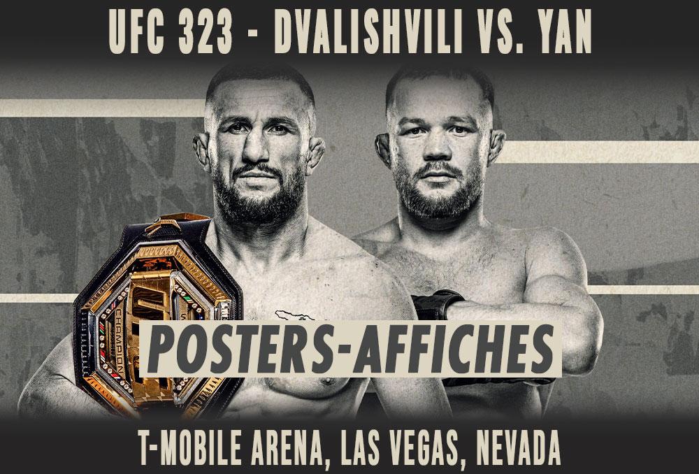 UFC 323 - Les posters et les affiches | Las Vegas