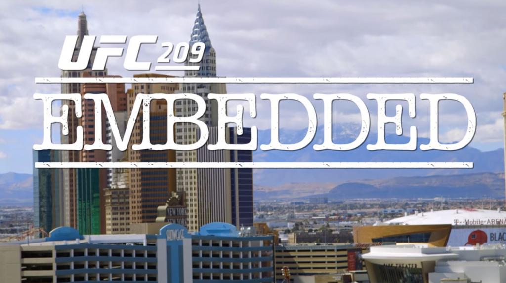 UFC 209 - Embedded : Vlog Series - Episodes 1,2,3,4 et 5