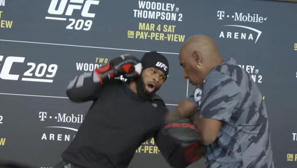 UFC 209 - Open Workout Highlights