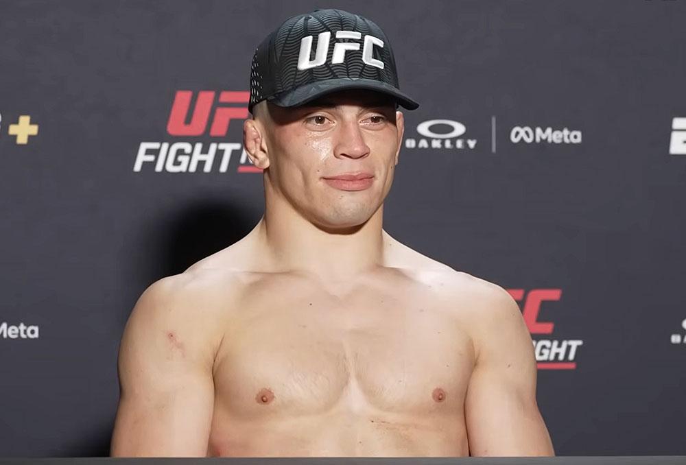 Kevin Vallejos révèle que son coup de poing retourné n'était absolument pas planifié | UFC on ESPN 73