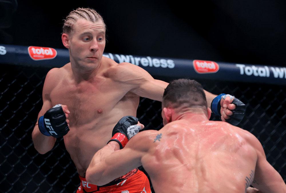 Paddy Pimblett promet de rester debout et d'échanger les coups avec Justin Gaethje à l’UFC 324