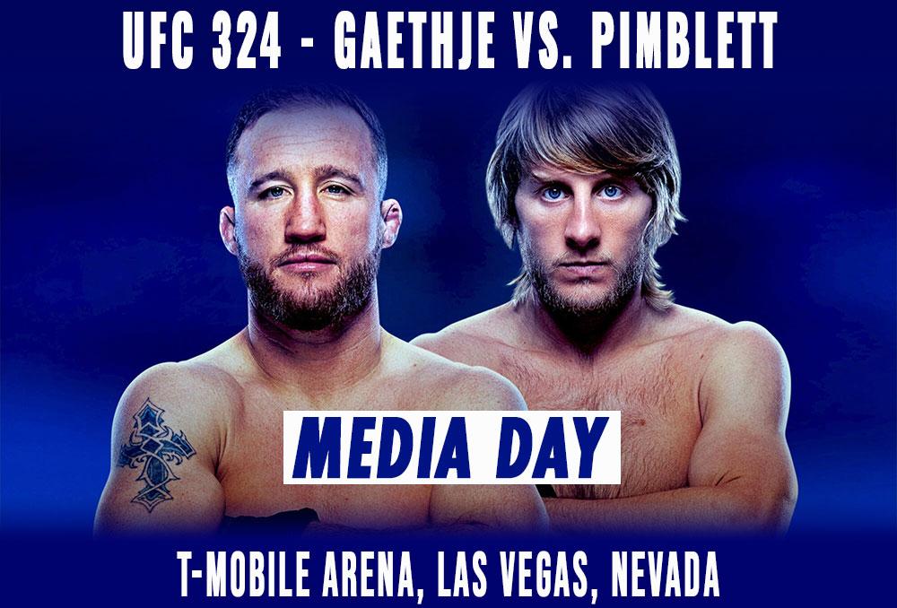UFC 324 - Media Day : Live Stream | Las Vegas