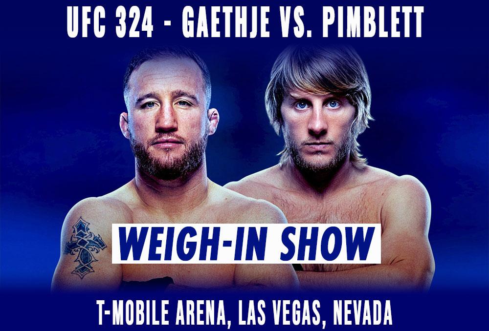UFC 324 - Weigh-In Show | Las Vegas