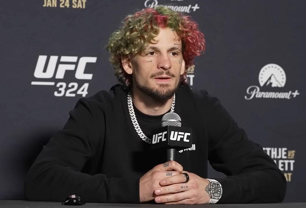 Sean O'Malley s'excuse pour la polémique du masque lors du face-à-face | UFC 324