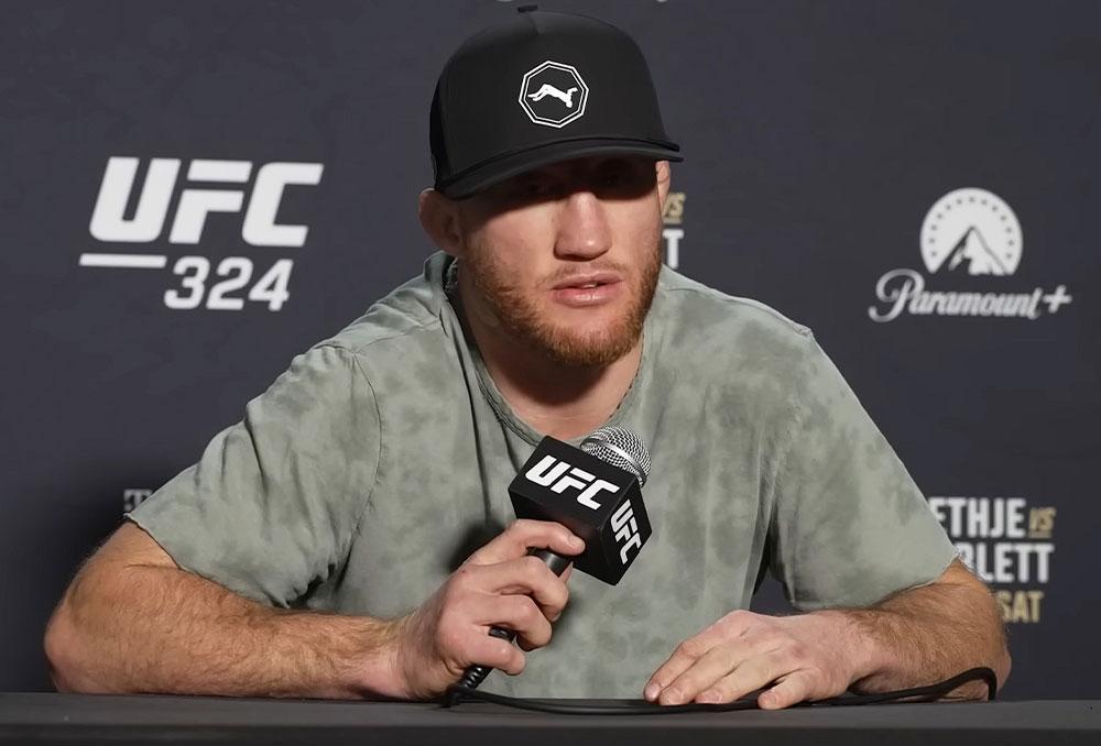 Justin Gaethje assure qu'il lui reste encore deux “guerres” dans le moteur avant la retraite | UFC 324