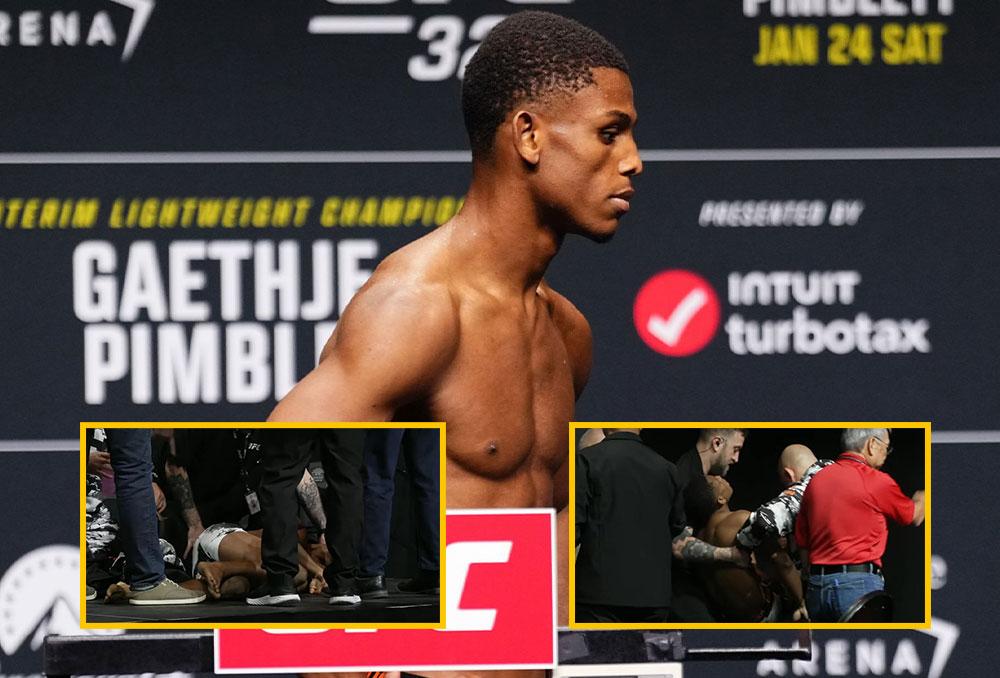 Effondré lors de la pesée de l’UFC 324 et évacué à l’hôpital, Cameron Smotherman reçoit des résultats médicaux rassurants