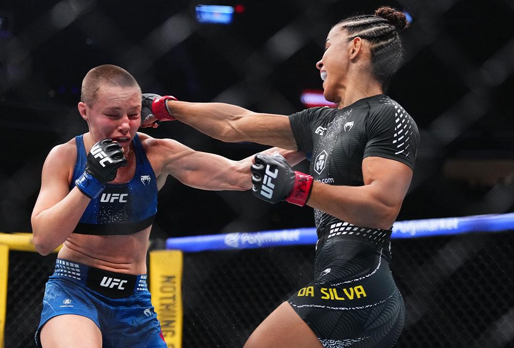 Natalia Silva bat Rose Namajunas par décision dans un combat très disputé | UFC 324