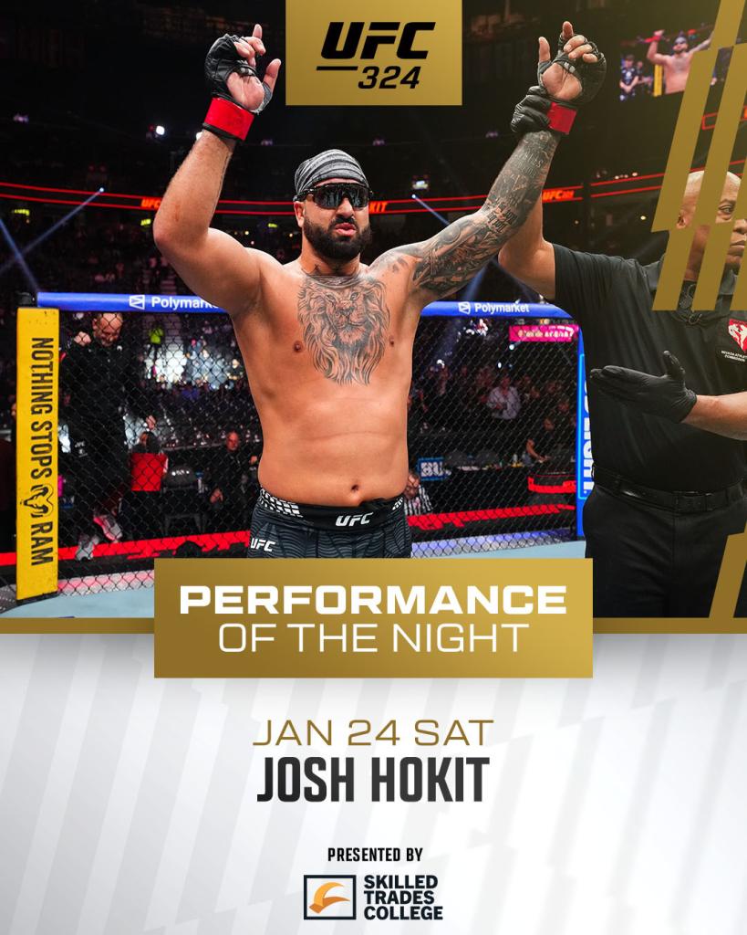 UFC 324 - Bonus de la soirée | Las Vegas