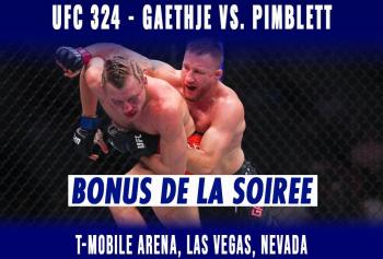 UFC 324 - Bonus de la soirée | Las Vegas