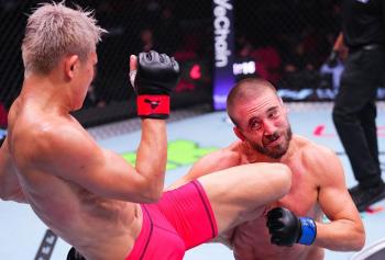 Keiichiro Nakamura remporte la finale des poids plumes du Road to UFC par KO face à Sebastian Szalay | UFC 325