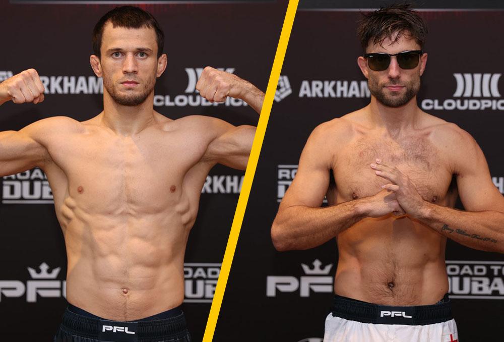 PFL Champions Series 5 - Nurmagomedov vs. Davis - La pesée : résultats | Dubai