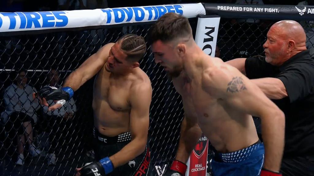Nikolay Veretennikov foudroie Niko Price et le laisse KO debout dès le premier round | UFC Fight Night 266