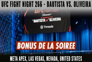 UFC Fight Night 266 - Bonus de la soirée | Las Vegas
