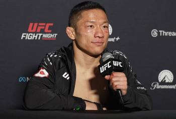 Kyoji Horiguchi révèle s'être fracturé la main droite dès le premier round | UFC Fight Night 266