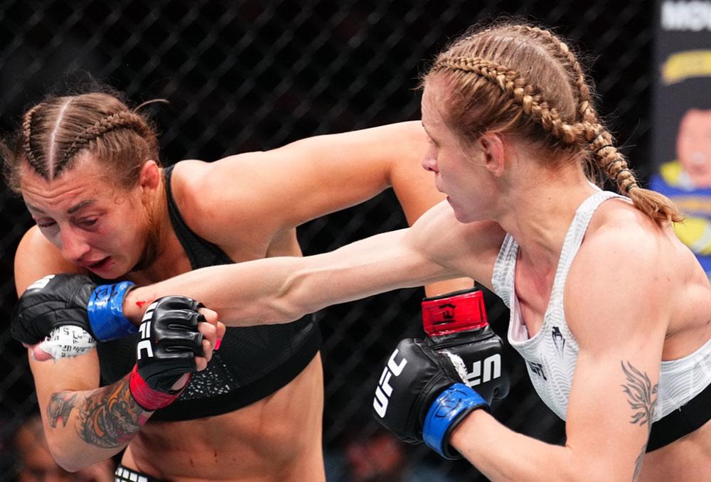 Carli Judice domine Juliana Miller et signe une troisième victoire consécutive dans l'octogone | UFC Fight Night 267