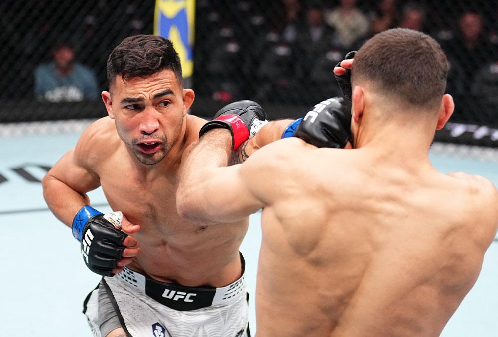 Punahele Soriano bat Ramiz Brahimaj au terme de trois reprises disputées | UFC Fight Night 267