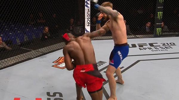 UFC Fight Night 107 - Marc Diakiese contre Teemu Packalen