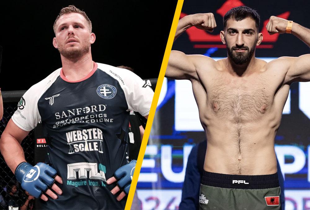 Logan Storley et Florim Zendeli s'affronteront en tête d'affiche du PFL Sioux Falls le 2 mai prochain