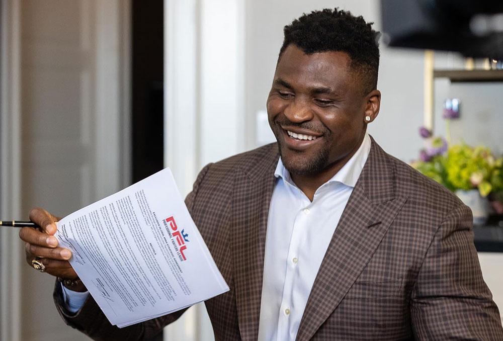 Le PFL libère officiellement Francis Ngannou qui se retrouve à nouveau sur le marché des transferts