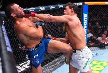 Caio Borralho domine Reinier de Ridder et s'impose par décision unanime après un combat particulièrement disputé| UFC 326