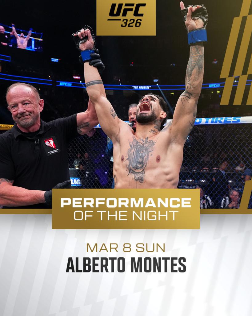 UFC 326 - Bonus de la soirée | Las Vegas