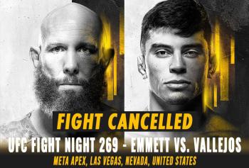 UFC Fight Night 269 - Combats annulés / reprogrammés | Las Vegas