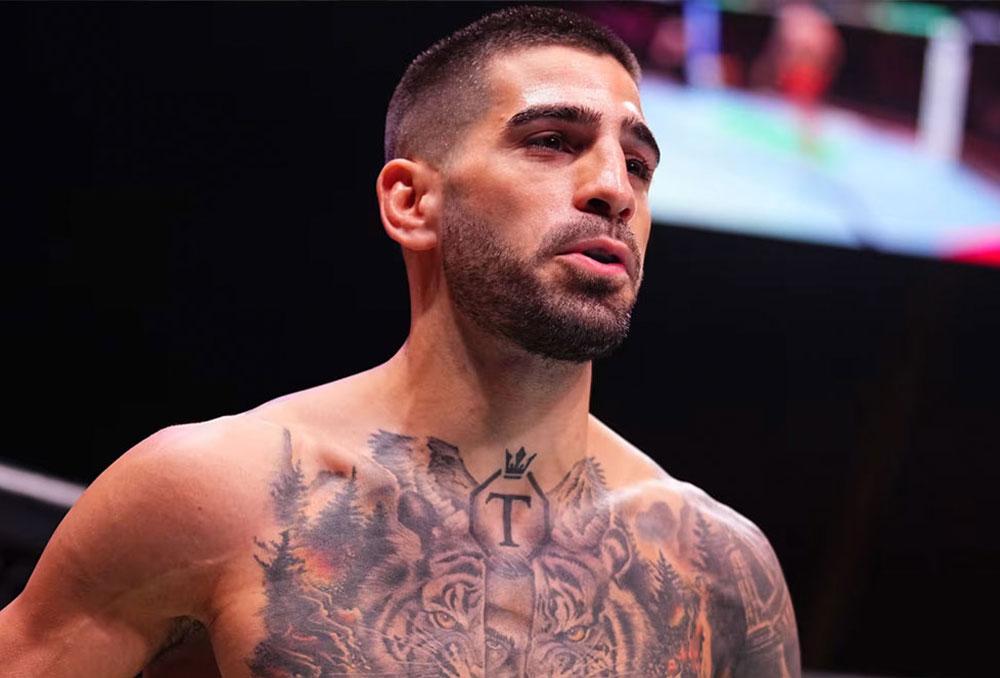 Ilia Topuria soupçonne Islam Makhachev d’avoir simulé une blessure afin d'éviter de le combattre le 14 juin à la Maison Blanche