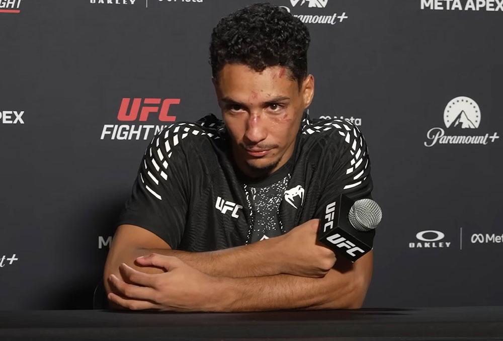 “Je ne suis pas satisfait” : Marwan Rahiki analyse ses lacunes défensives malgré son succès face à Harry Hardwick | UFC Fight Night 269