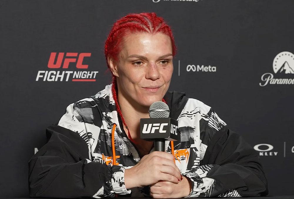 “Le titre est la seule chose logique” : Gillian Robertson réclame un combat pour la ceinture après sa victoire | UFC Fight Night 269