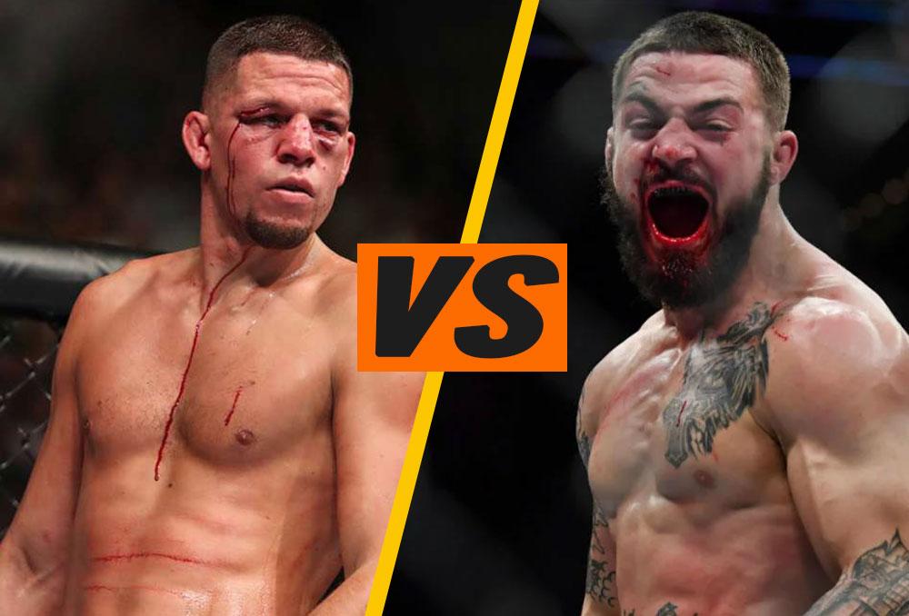 MVP officialise le combat entre Nate Diaz et Mike Perry sur la carte de Ronda Rousey et Gina Carano le 16 mai prochain