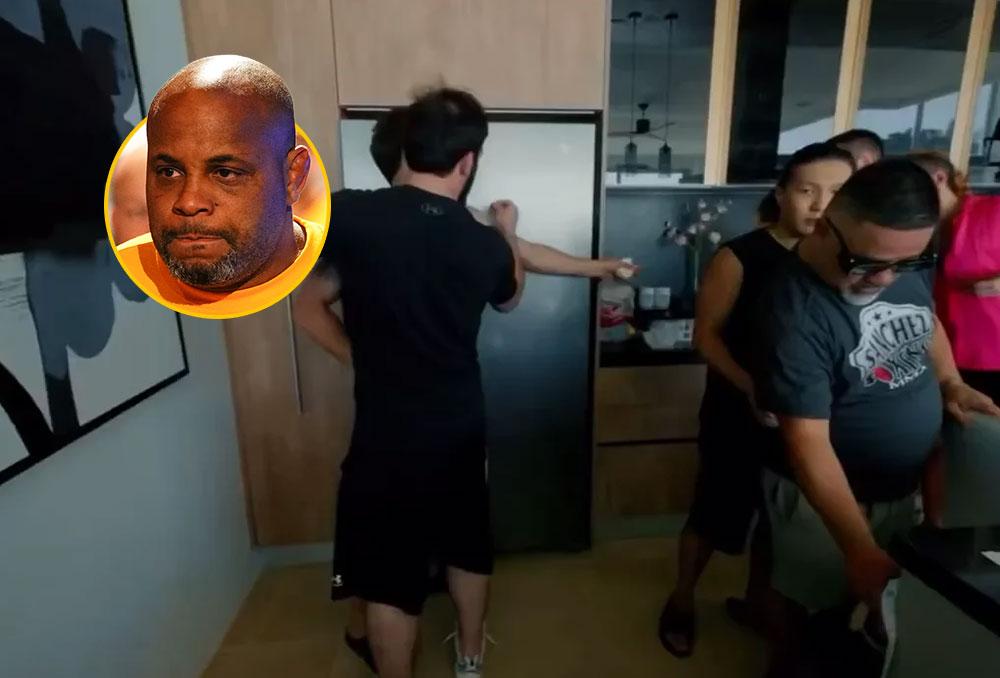 Daniel Cormier a failli quitter le tournage d'une émission de télé-réalité russe après une violente bagarre au couteau