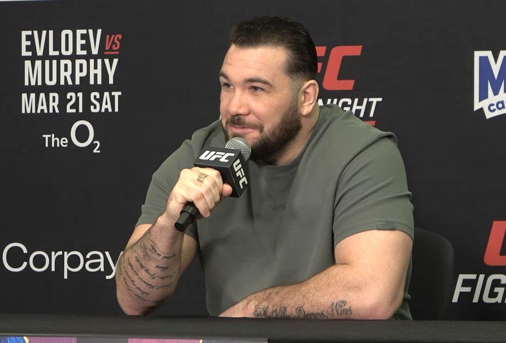 Louie Sutherland promet d’apporter du spectacle chez les poids lourds face à Brando Pericic | UFC Fight Night 270