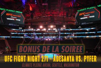UFC Fight Night 271 - Bonus de la soirée | Seattle