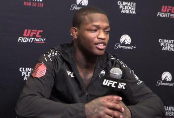 Terrance McKinney dédie son succès à sa famille et exprime son désir de rester actif | UFC Fight Night 271