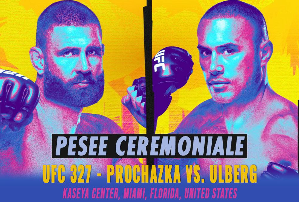 UFC 327 - Pesée cérémoniale | Miami