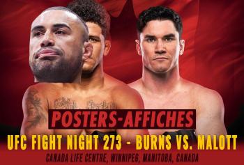 UFC Fight Night 273 - Les posters et les affiches | Winnipeg